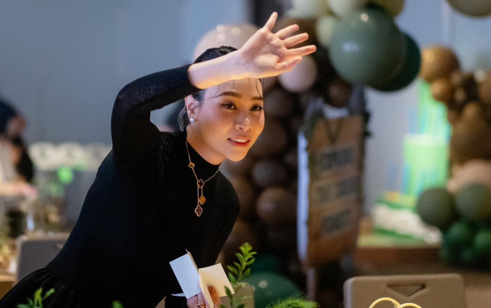 Vẻ đẹp mê đắm lòng người của Đàm Thu Trang sau 5 năm làm vợ Cường Đô La Ảnh 2