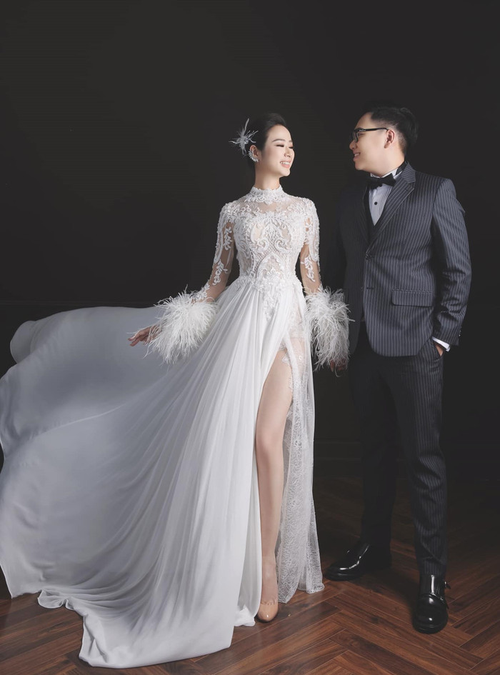 Huyền Trang và chồng tổ chức đám cưới vào năm 2022. 