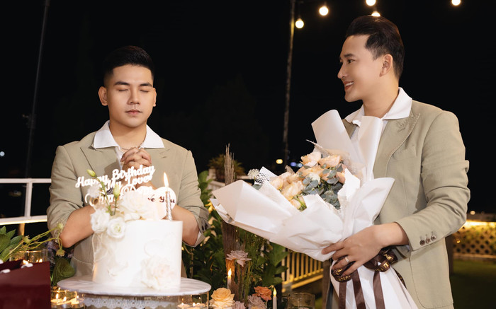 Thanh Đoàn đón tuổi mới cùng Hà Trí Quang tại Đà Lạt, có 2 nhân vật đặc biệt cùng tham dự Ảnh 2