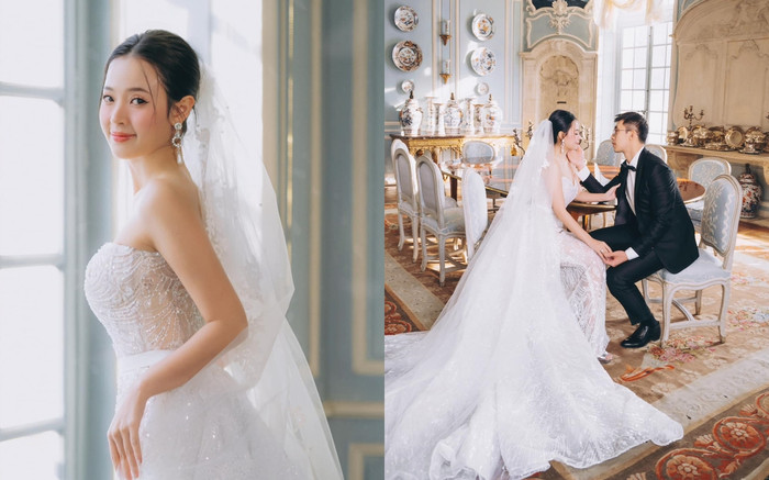 Midu tung trọn bộ ảnh cưới ở Pháp, nhan sắc cô dâu tháng 6 xứng danh thần tiên tỷ tỷ Ảnh 2