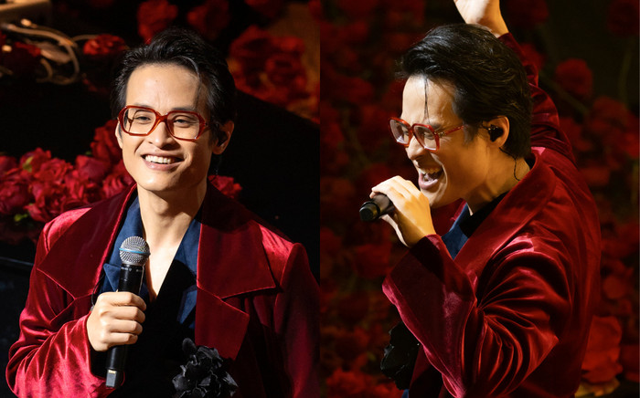 Hà Anh Tuấn ra mắt 8 ca khúc mới, mang gần 20.000 đóa hoa hồng lên sân khấu Live Concert tại Singapore Ảnh 2