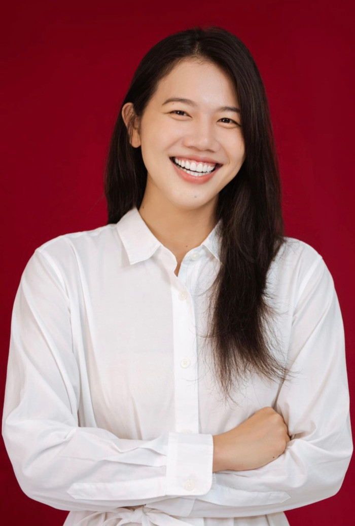 Nhan sắc hiện tại của Ánh Viên sau khi niềng răng.