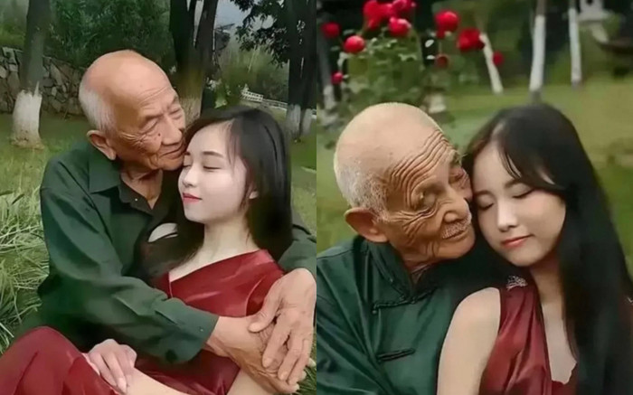 Độc lạ cô gái trẻ 23 cưới cụ ông 80 tuổi trong viện dưỡng lão Ảnh 2