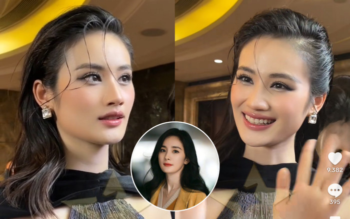 Nhan sắc cam thường Hoa hậu Ý Nhi được ví đẹp như Dương Mịch Ảnh 2