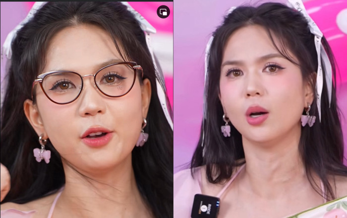 Làn da không photoshop của Ngọc Trinh có dấu hiệu nhăn nheo Ảnh 2
