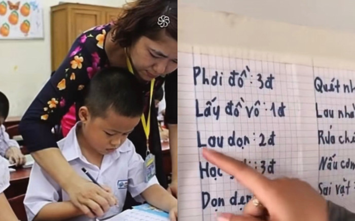 Nghỉ hè ở nhà, bé trai nghĩ kế kiếm tiền cực dễ khiến dân mạng thán phục Ảnh 2