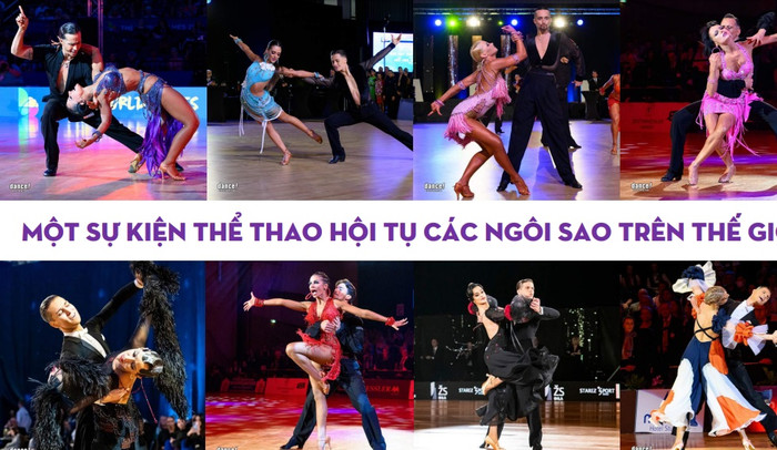 Giải vô địch thế giới WDSF WORLD CHALLENGE CUP hội tụ các ngôi sao trên thế giới. 