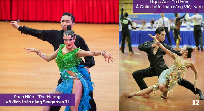 Một số tên tuổi đình đám trong bộ môn Dancesport tại Việt Nam sẽ tham gia giải đấu.