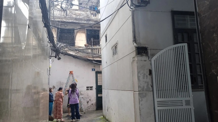 Ngôi nhà xảy ra vụ cháy. Ảnh: Phụ nữ Việt Nam