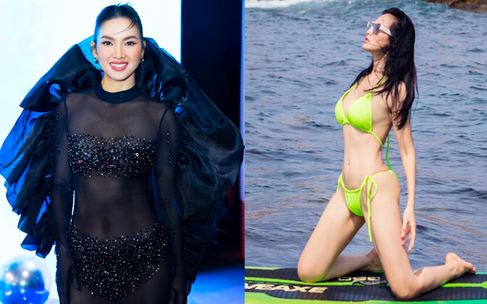 Tái xuất sau nhiều năm vắng bóng, Anh Thư trở thành siêu mẫu diện đồ nóng bỏng nhất Vbiz? Ảnh 2