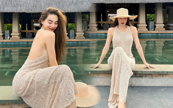 Hồ Ngọc Hà lại diện váy mỏng để lộ vài khoảnh khắc gây đỏ mặt Ảnh 2