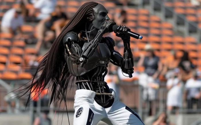 Buổi biểu diễn của ca sĩ robot khiến nhiều người sợ hãi? Ảnh 2