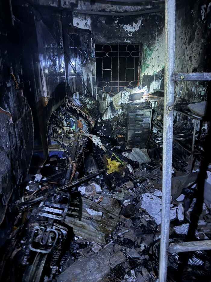 Hiện trường vụ cháy