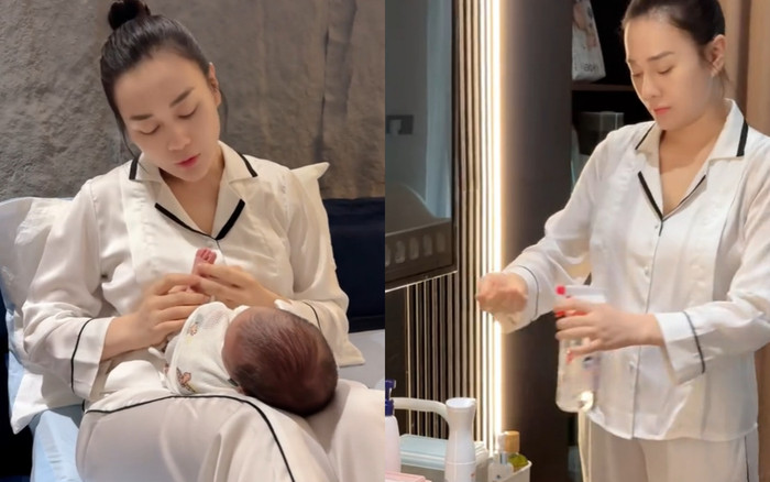 Phương Oanh thành công giảm 17 kg sau 1 tháng sinh nở Ảnh 2