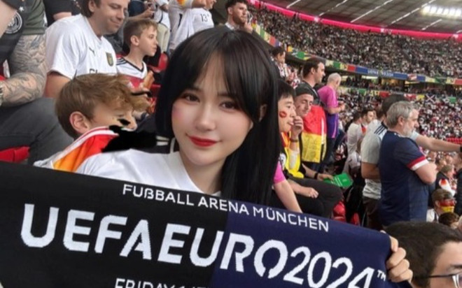 Hot girl Việt chi 200 triệu đồng đi xem Euro 2024 Ảnh 2