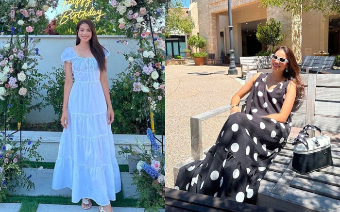 Thêm một Hoa hậu Việt diện váy áo thùng thình, giấu dáng Ảnh 2