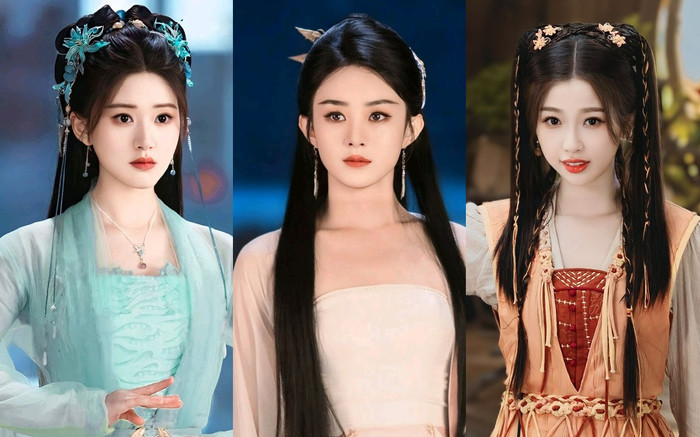 Cùng một kiểu tạo hình, Triệu Lộ Tư được khen vượt xa Triệu Lệ Dĩnh Ảnh 2