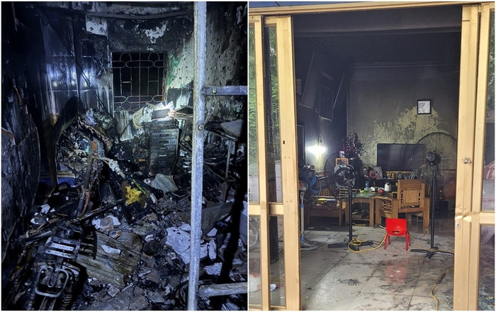 Hiện trường vụ cháy