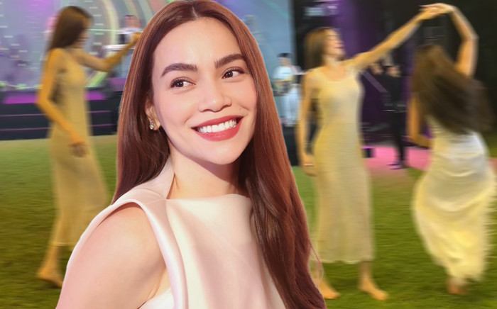 Hồ Ngọc Hà đi chân trần nhảy múa, nhan sắc qua cam thường có còn lung linh? Ảnh 2