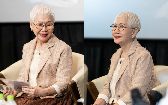 Bà Taew Usha Seamkhum - nữ chính phim Gia Tài Của Ngoại đến thăm Việt Nam.