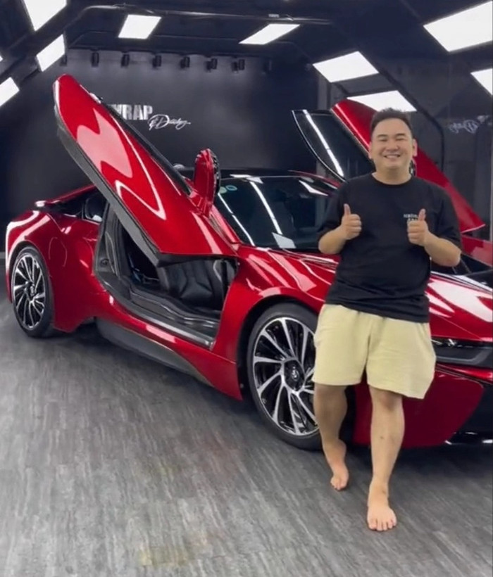 Anh sở hữu nhiều chiếc xế hộp khủng.