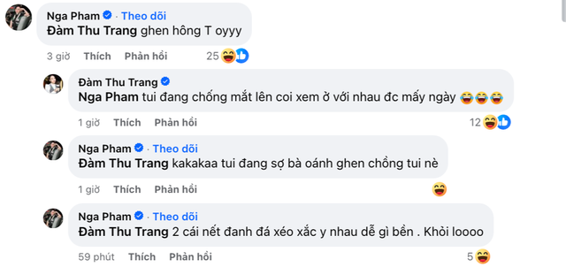 Phản ứng của 2 vị phu nhân