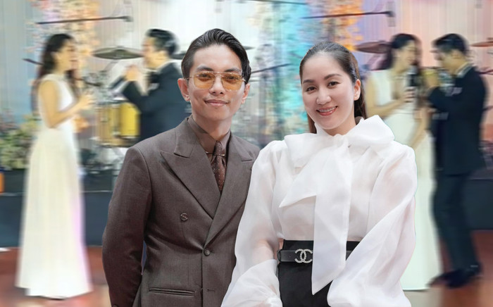 Hậu ồn ào đòi nợ, Khánh Thi - Phan Hiển bất ngờ 'chạy show' hát đám cưới Ảnh 2