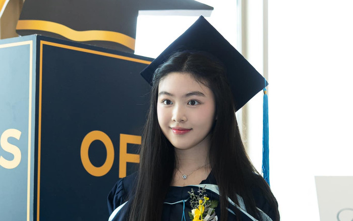 'Hoa hậu tương lai' nhà MC Quyền Linh từ chối đi du học Anh? Ảnh 2