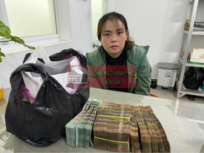 Đối tượng Nguyễn Thị Tuyết Hạnh tại Cơ quan Công an