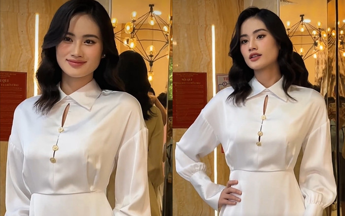 Nhan sắc Hoa hậu Ý Nhi ngày càng tiệm cận tiêu chí Miss World Ảnh 2