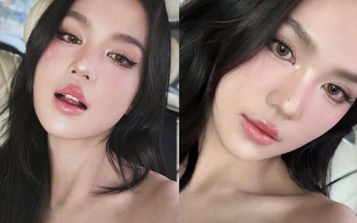 Cận cảnh gương mặt Ngọc Trinh: Tròn trịa, thiếu thon gọn nhưng không chút tì vết Ảnh 2