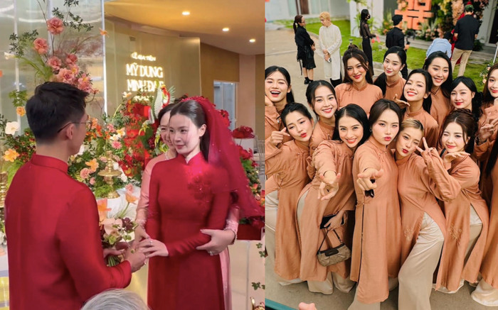 Hé lộ dàn bê tráp lễ ăn hỏi của Midu và chồng thiếu gia: Harry Lu vắng mặt, Phương Mỹ Chi chiếm sóng Ảnh 2