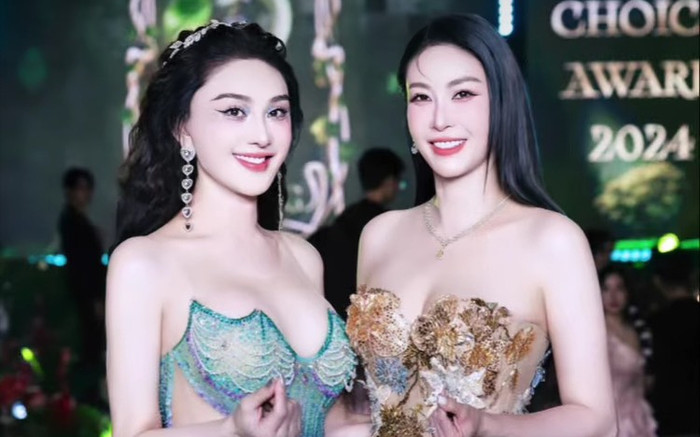 Đọ sắc cùng Hoa hậu giàu nhất nhì Vbiz, Lâm Khánh Chi ghi điểm nhờ chi tiết đắt giá Ảnh 2