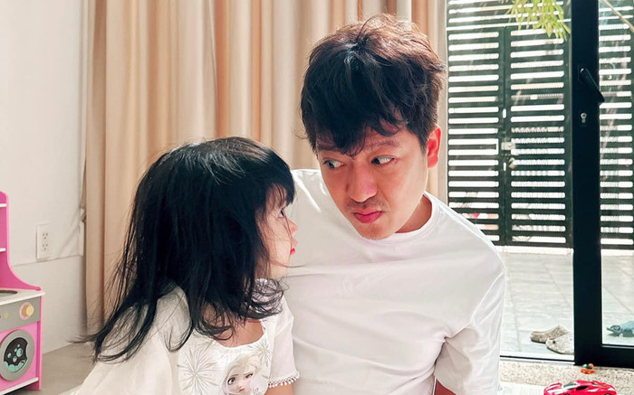 Con gái tiết lộ bí mật của Trường Giang khiến Nhã Phương bất ngờ Ảnh 2