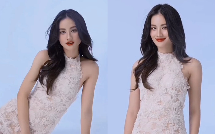 Hoa hậu Ý Nhi tựa tiên tỷ khi diện đầm xuyên thấu Ảnh 2