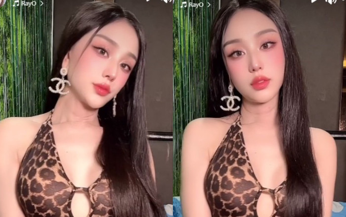 Lâm Khánh Chi diện đồ da beo khoét ngực hậu chia tay tình trẻ Ảnh 2