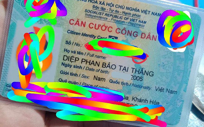Chàng trai Khánh Hòa có tên vừa dài vừa trúc trắc, đi đâu cũng phải chìa CCCD Ảnh 2