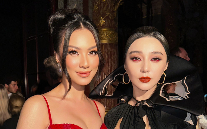 Á hậu Kim Duyên đọ sắc cùng Phạm Băng Băng Ảnh 2