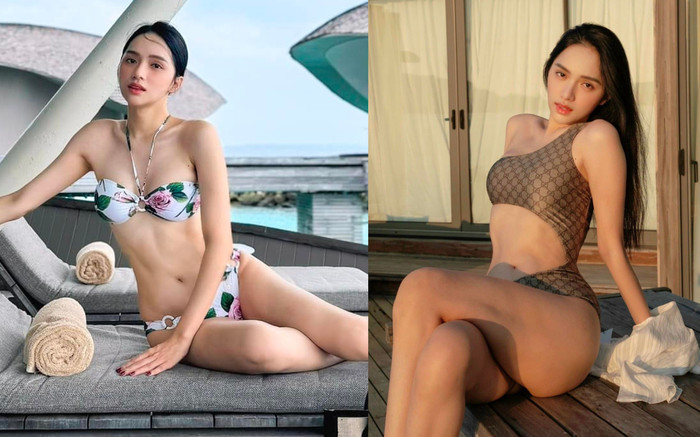 Hương Giang để dấu hiệu đáng lo trong hai lần diện áo tắm Ảnh 2