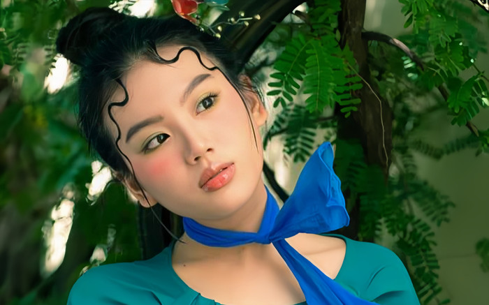 Em gái Hoa hậu Ý Nhi làm người mẫu ảnh Ảnh 2