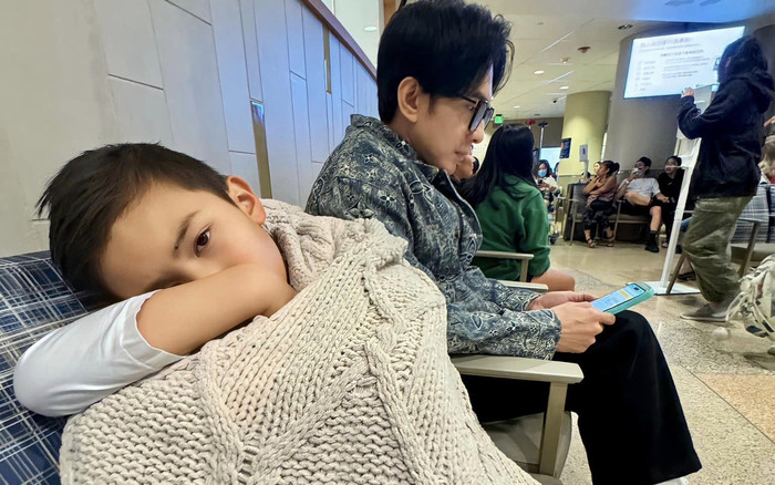 Đan Trường và vợ cũ lo lắng ra mặt vì sức khoẻ của con trai Thiên Từ Ảnh 2