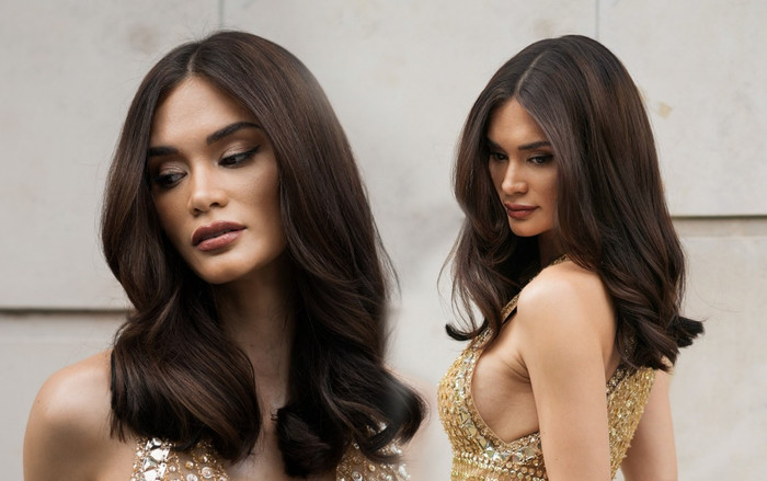 Một hoa hậu đình đám gây choáng với vóc dáng gầy trơ xương Ảnh 2