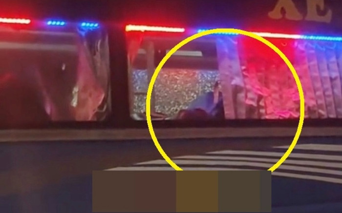 Loạt xe khách bị bắn bắn vỡ kính trên cao tốc Mỹ Thuận - Cần Thơ Ảnh 2