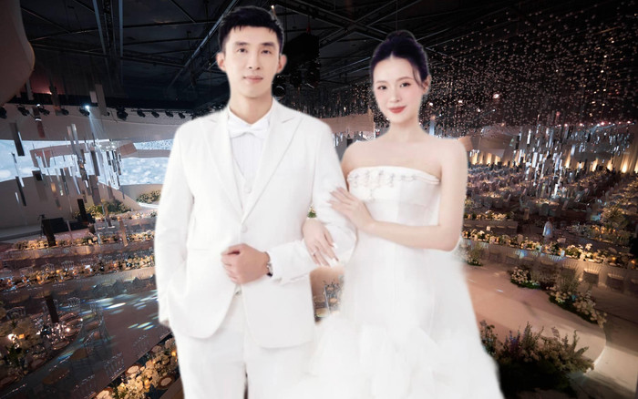 Hé lộ không gian 'rộng như sân vận động' lễ cưới Midu và chồng thiếu gia, thực đơn toàn sơn hào hải vị Ảnh 2