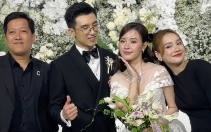 Đám cưới Midu: Nhã Phương đòi Trường Giang 'cưới lại', Anh Đức bị cô dâu hỏi khó Ảnh 2