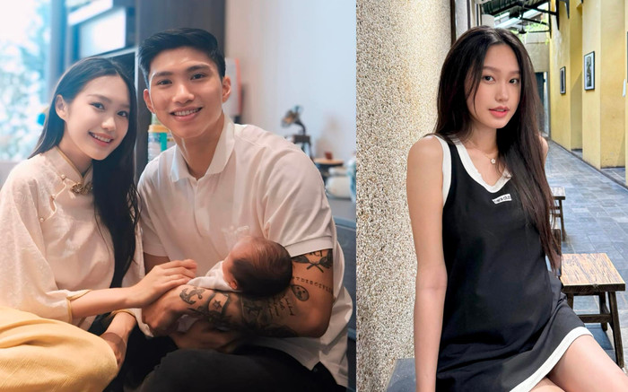 Bà xã Đoàn Văn Hậu không thay đổi sắc vóc hậu sinh con đầu lòng Ảnh 2