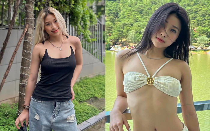 Sắc vóc nóng bỏng tựa hoa hậu của cựu VĐV dính ồn ào mượn ảnh sống ảo Ảnh 2