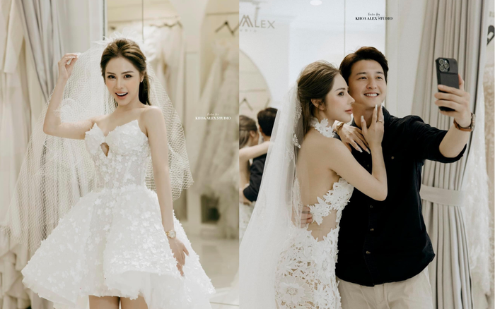 Bạch Lan Phương cho biết cô và Huỳnh Anh đã chụp ảnh cưới tại Đà Lạt. Ảnh: Khoa Alex Studio