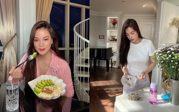 Trương Ngọc Ánh chọn phương pháp ăn eat clean để siết cân.