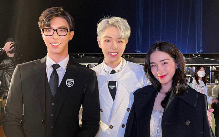 Nhảy nhót cùng ERIK và Hòa Minzy, Đức Phúc: '3 chị em bẹo hình bẹo dạng' Ảnh 2